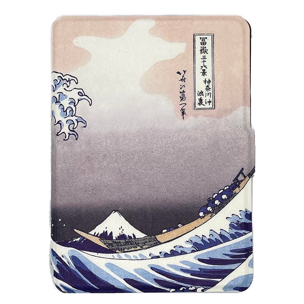 Kindle Voyage Smart Case Great Wave